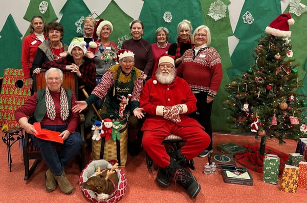Christmas spirit, fun and service all in one!